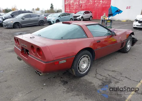 1986 Chevrolet Corvette from USA, damaged, VIN 1G1YY0783G5122672